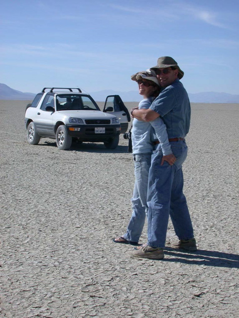 haming on the playa/crickmore